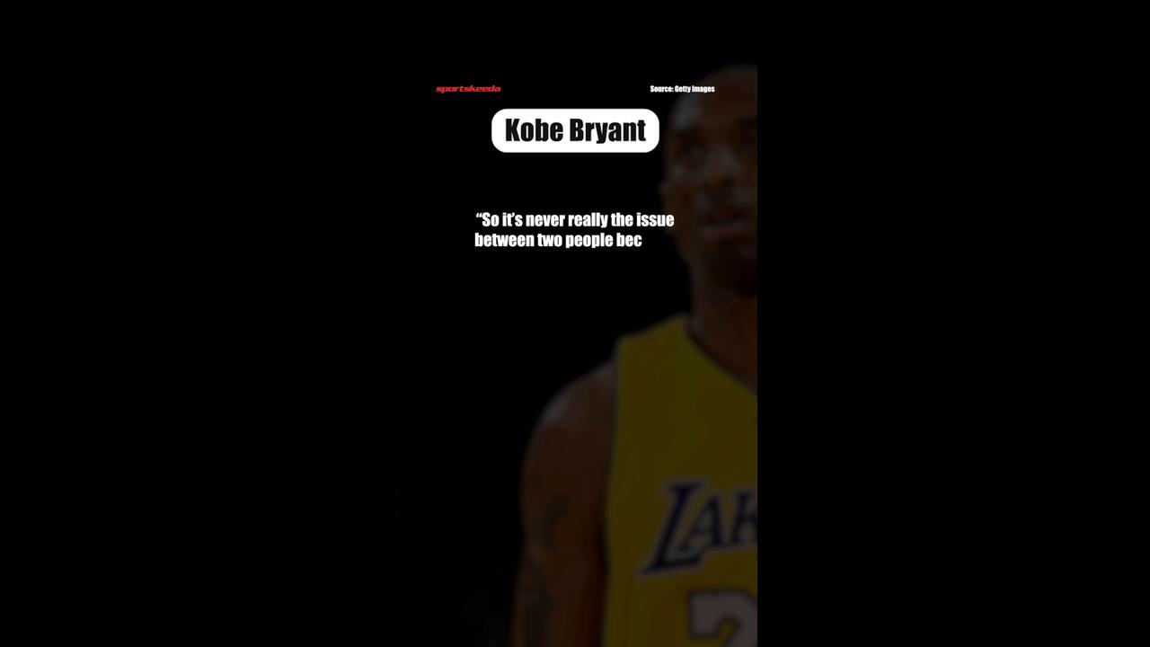 Video thumbnail for Kobe Bryant Revealed Why His Shaq Feud Got Worse: “We Weren’t Mature Enough”