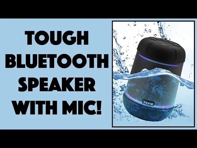Video thumbnail for iHome iBT158 Smart Bluetooth Speaker -- REVIEW