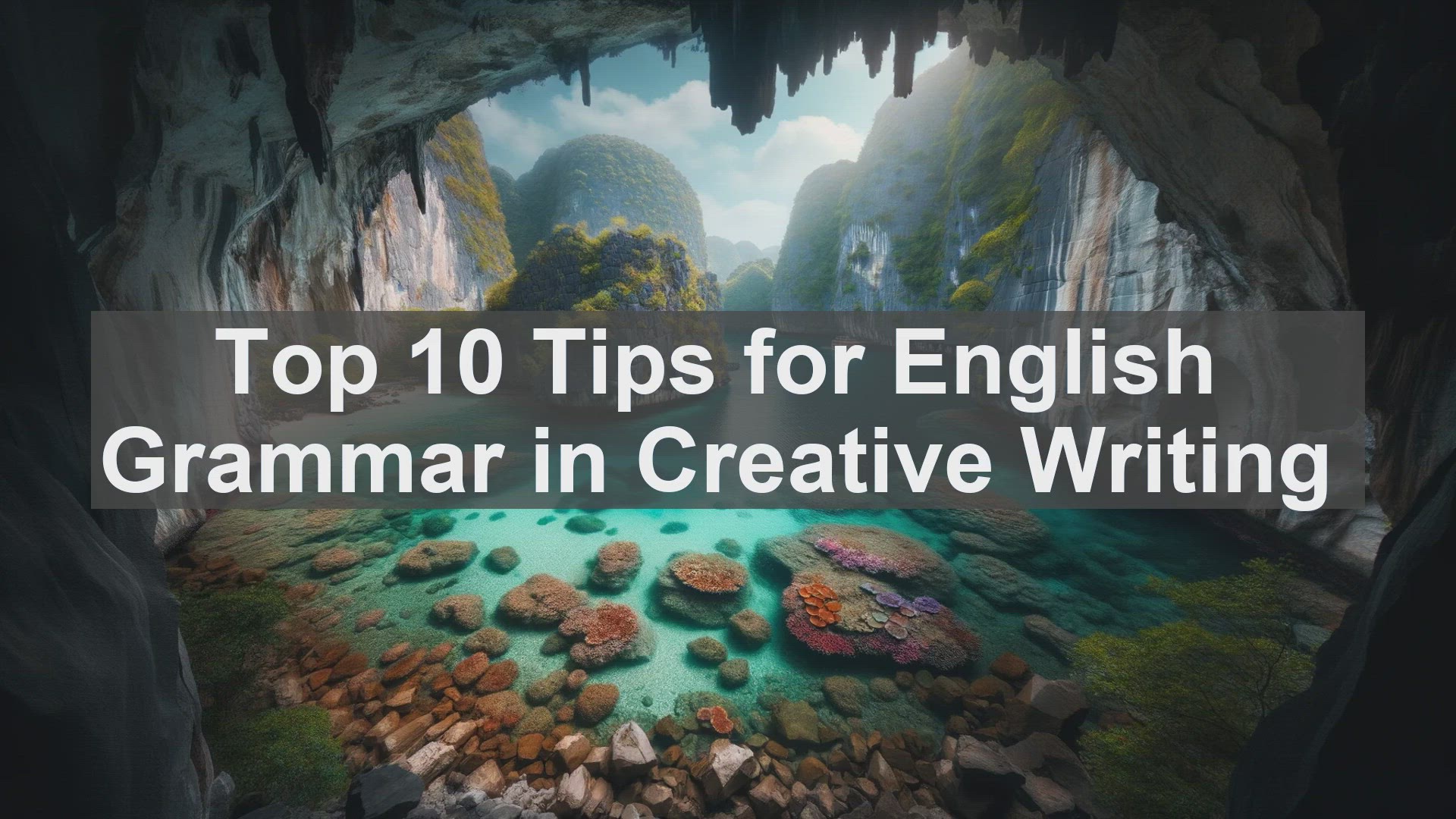 'Video thumbnail for Top 10 Tips for English Grammar in Creative Writing'