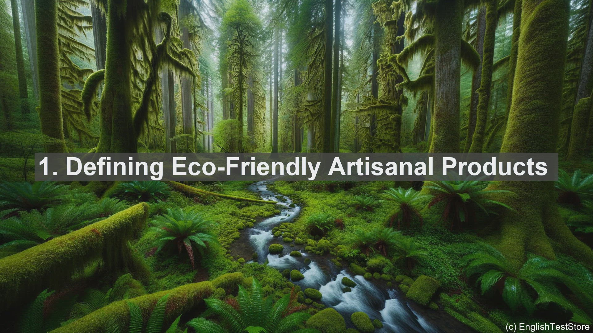'Video thumbnail for Top 10 Sentences for Understanding EcoFriendly Artisanal Products'