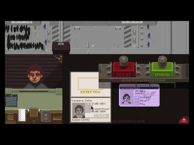 Video thumbnail for Papers, Please Part 2 Day 7 to 12
