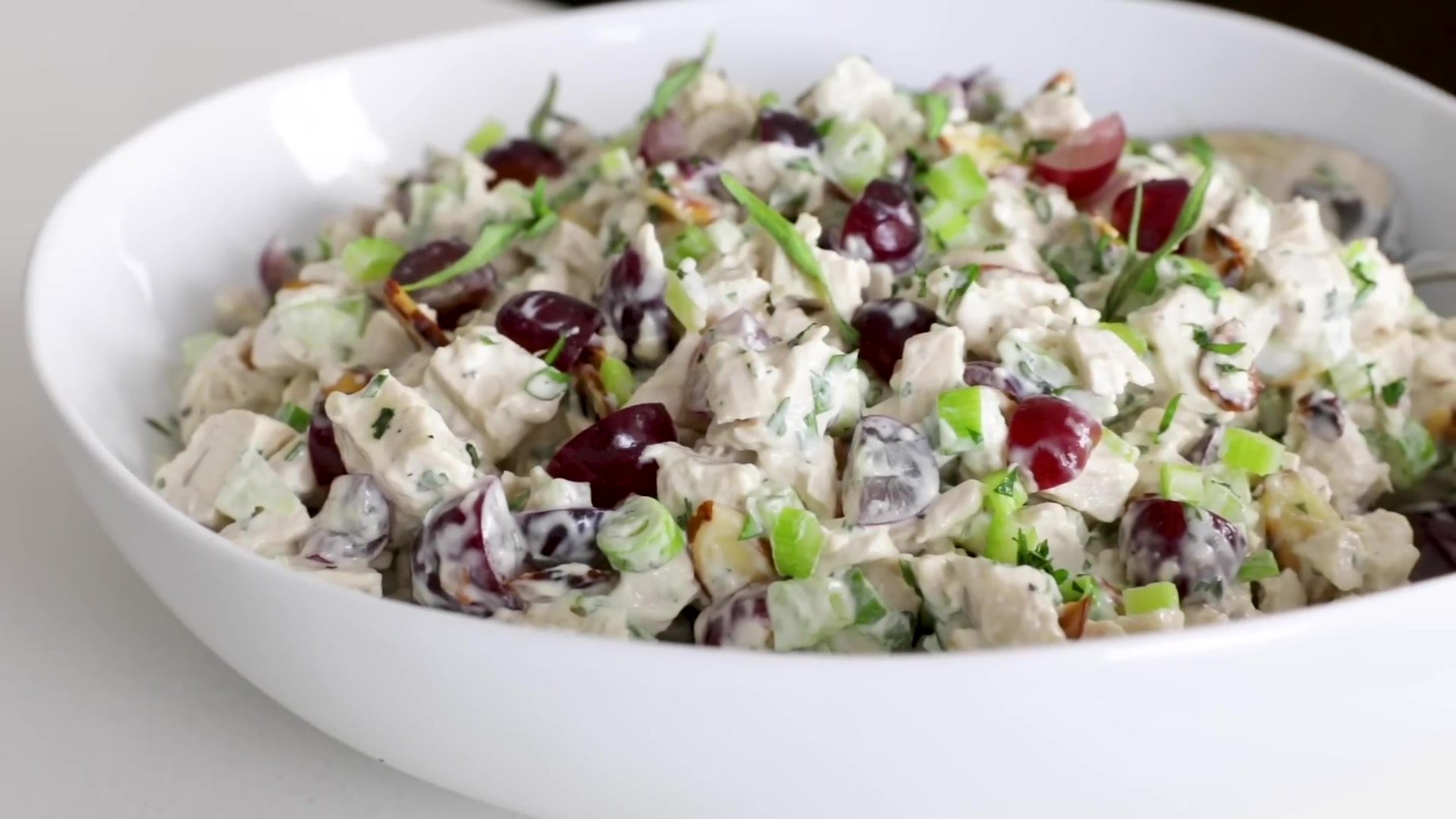 Video thumbnail for 89.BEST CHICKEN SALAD RECIPE ¦ easy & healthy (1080p 24fps)