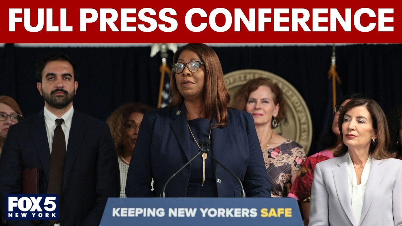 Video thumbnail for FULL: Hochul, Mamdani pledge funding for migrant children lacking legal rep