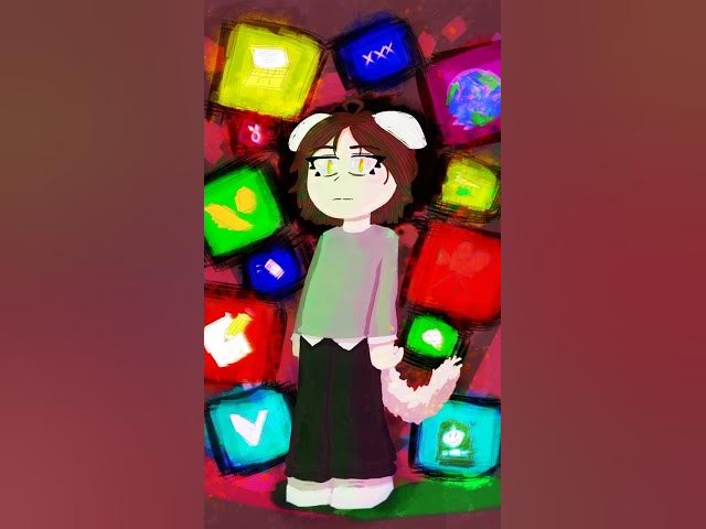 Video thumbnail for lil furry me #arttimelapse #digitalart #furry #oc #cartoon #illustration #artist #dissociation