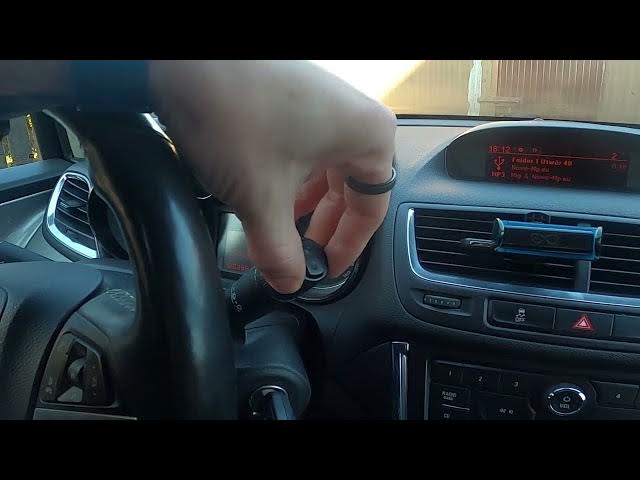 Video thumbnail for How to Enable or Disable Front Windshield Wipers in Opel Mokka I ( 2012 – 2019 ) - Use Wipers