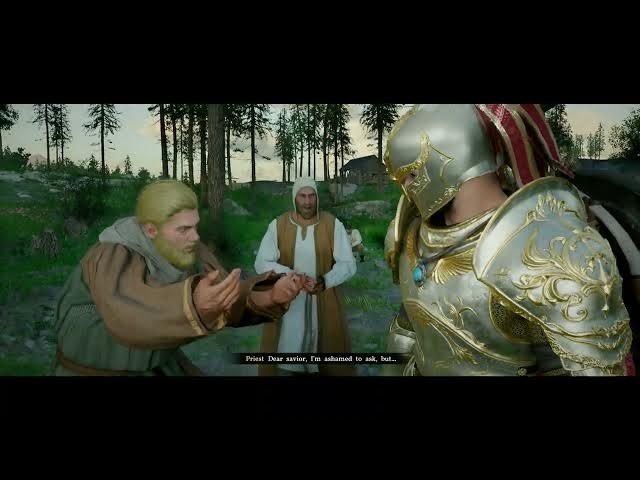 Video thumbnail for Crimson Desert - Chapter 2 The Flames of Greed: Rescue The Person In Danger | Sky Stone Cutscene