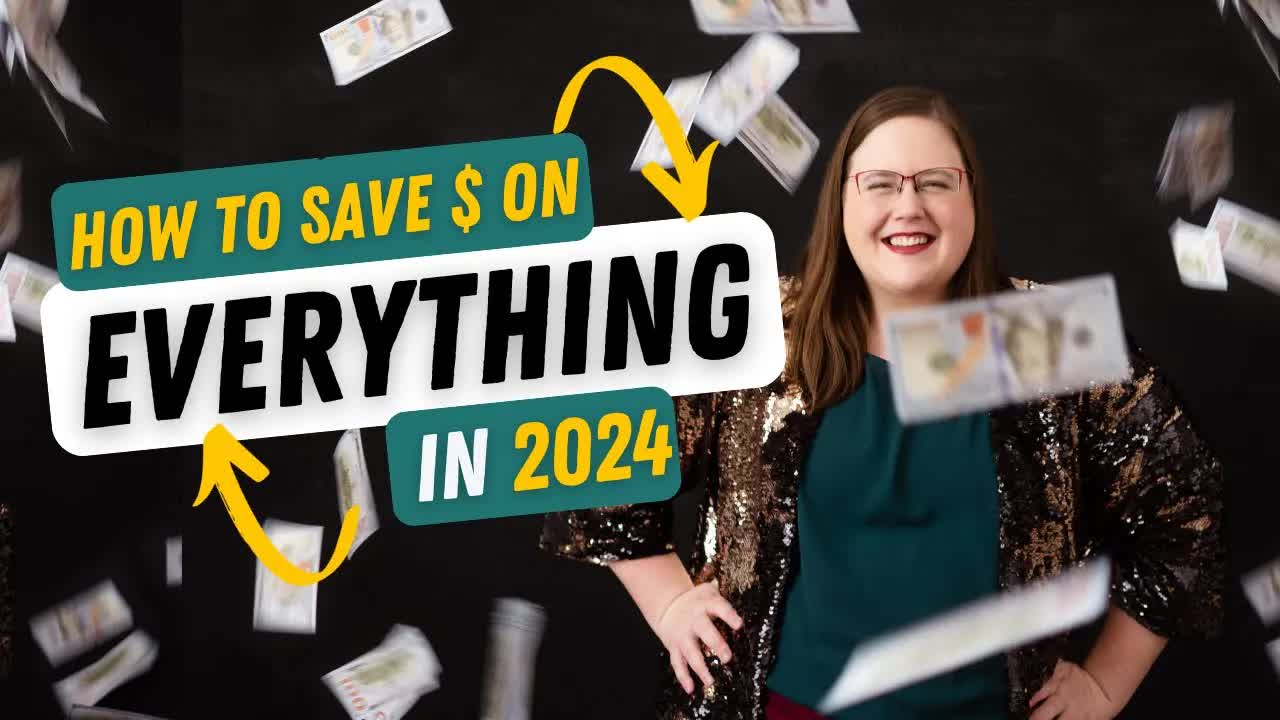 Video thumbnail for budget girl: save money on everything in 2024: budgeting, thrifting, & more!