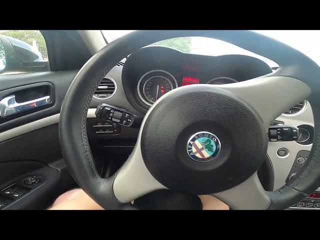 Video thumbnail for How to Enable or Disable Position Lights in Alfa Romeo 159 (2005 - 2011)