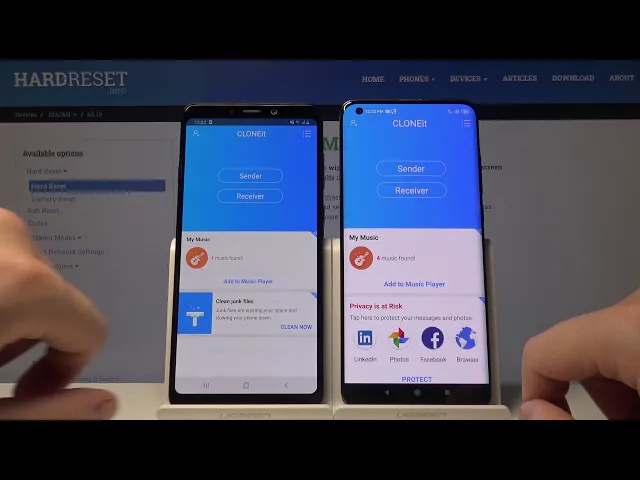 Video thumbnail for How to Transfer Data from Samsung device to XIAOMI Mi 10 using CLONEit App