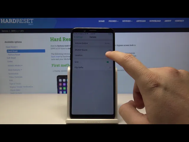 Video thumbnail for OPPO A73 and Camera Settings – Activate & Block Camera Location Tags