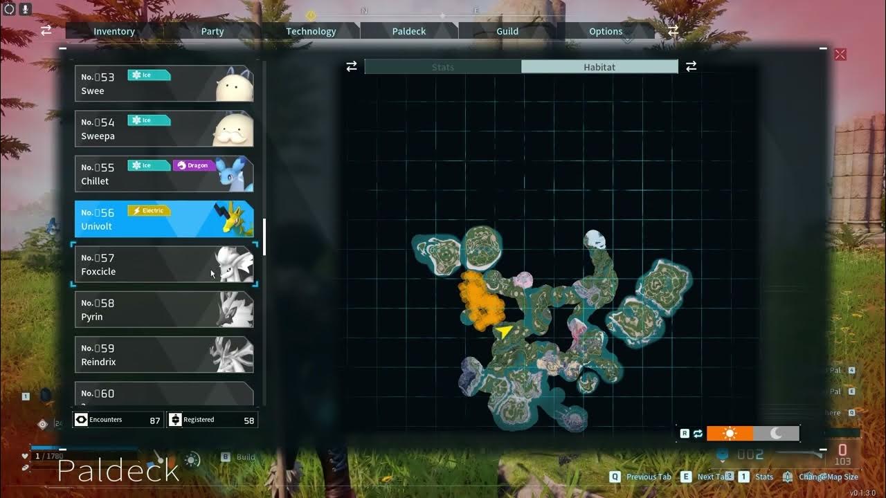 Video thumbnail for Where To Find Univolt In Palworld