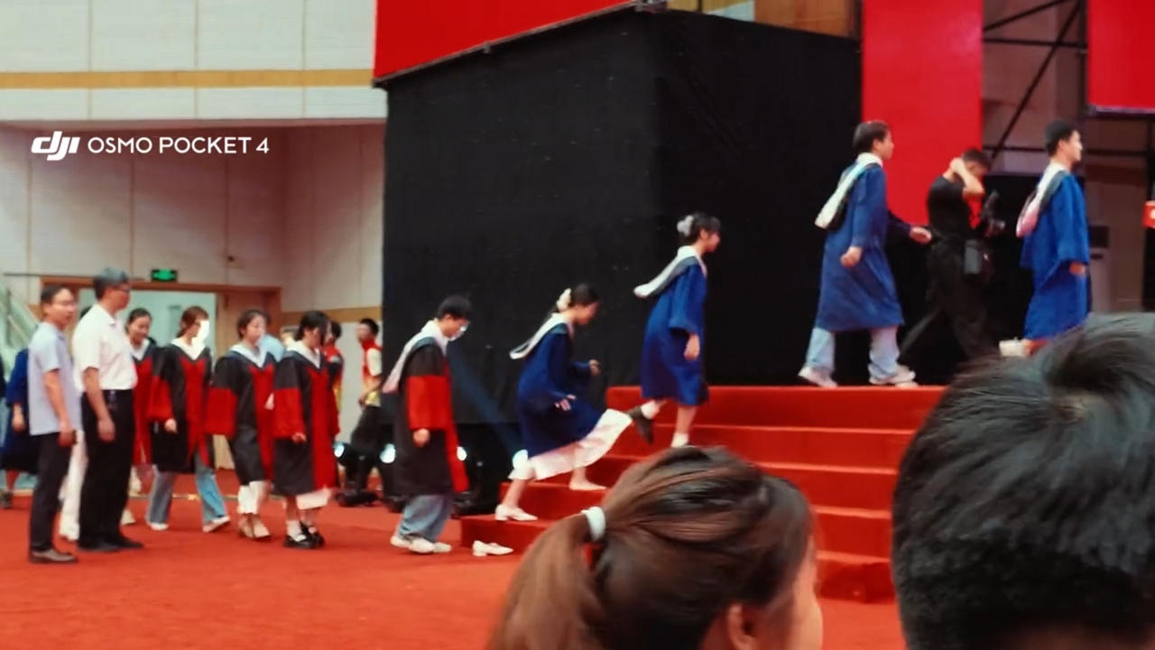 Video thumbnail for Shoe Slip Sparks Laughs at Graduation in China