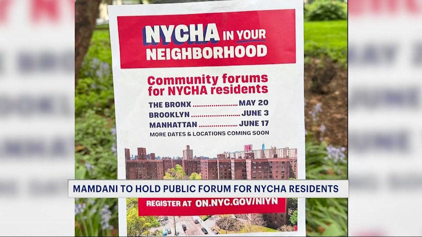 Video thumbnail for NYC launches new public forums to address long‑standing NYCHA complaints