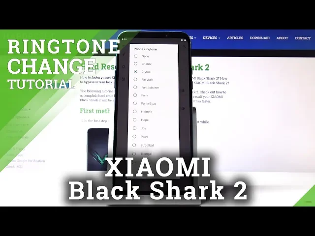 Video thumbnail for How to Set Ringtone on Xiaomi Black Shark 2 –  Ringtone List