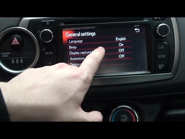 Video thumbnail for How to Turn Display Capture Image On or Off in Toyota Yaris III (2011 - 2020) -  Capture Image