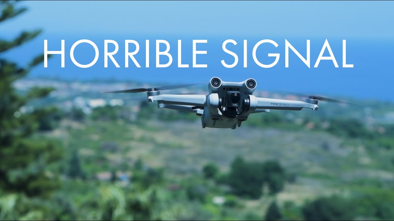 Video thumbnail for DJI Mini 3 Pro Range Issues / Signal transmission test