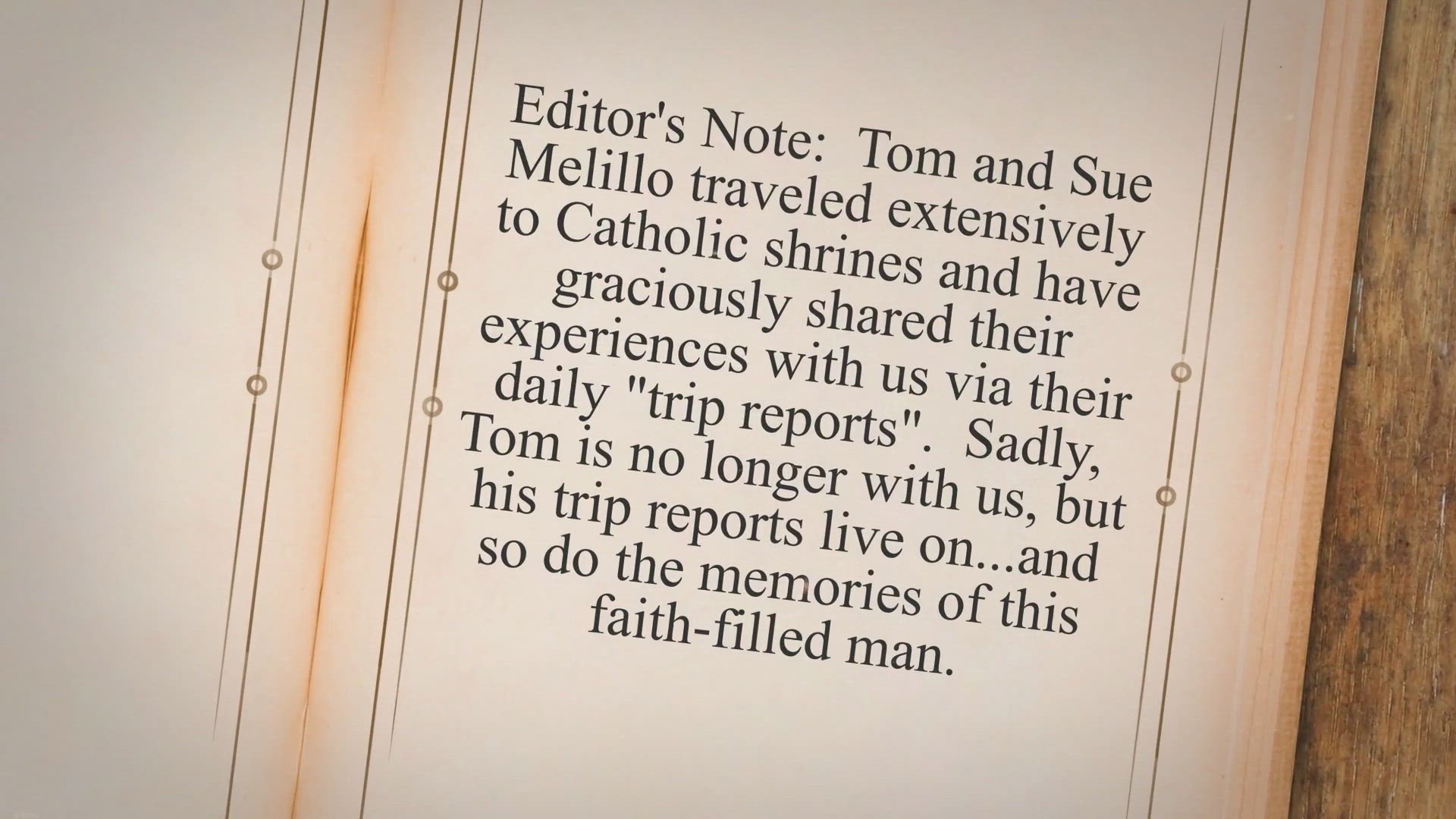 Video thumbnail for Tom & Sue Pilgrimage Day 5 Garabandal to Prado Nuevo