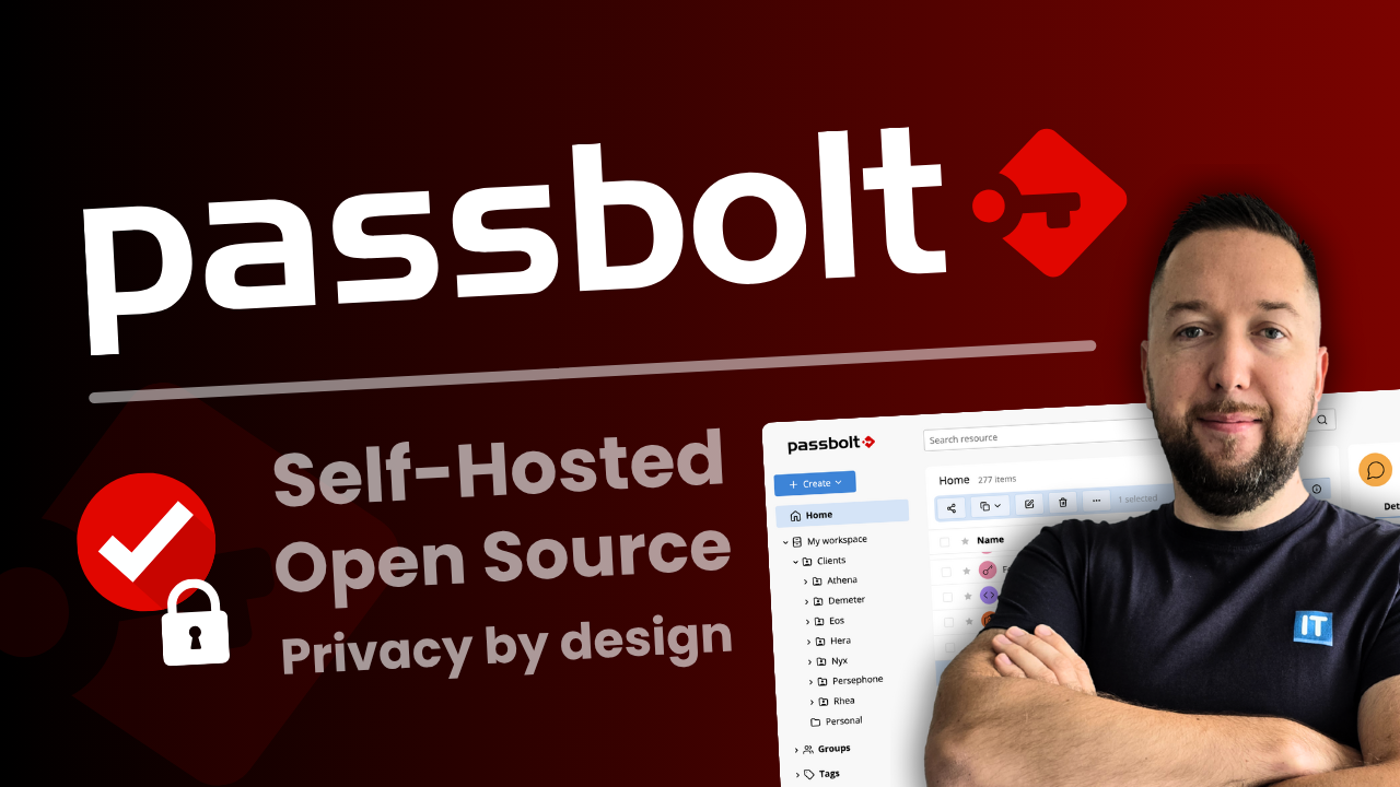 Video thumbnail for Passbolt : un gestionnaire de mots de passe pour les équipes