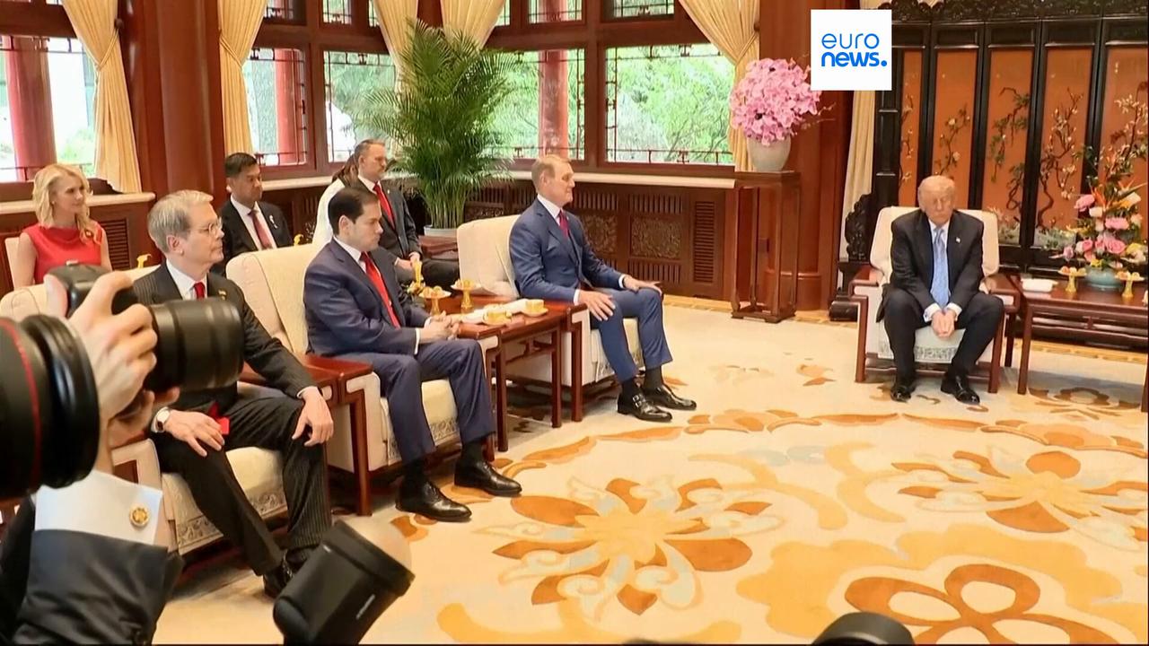 Video thumbnail for Trump and Xi wrap up summit claiming progress in stabilising ties but differences remain
