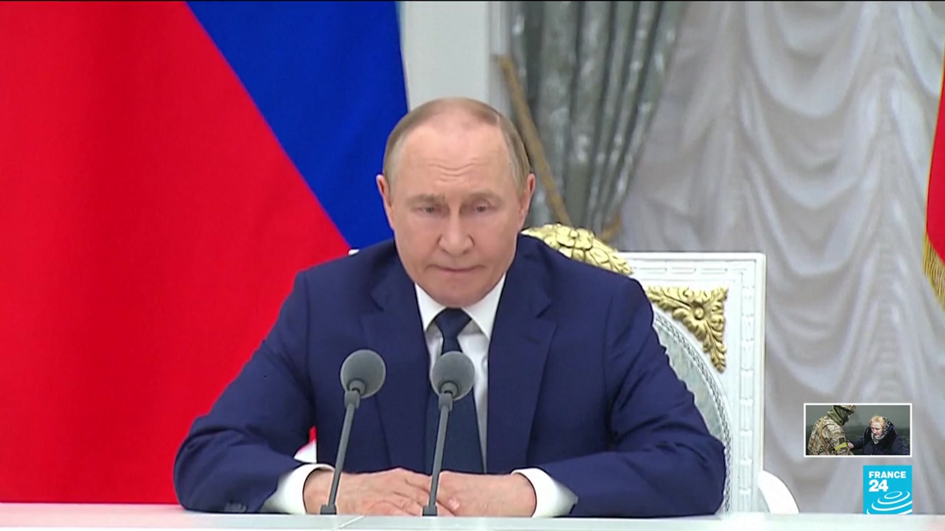 'Video thumbnail for Putin hails Trump’s "energetic and sincere" efforts to end Ukraine war'