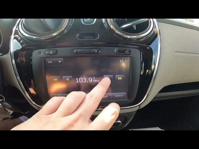Video thumbnail for How to Manually Change Radio Station in Dacia Lodgy ( 2012 – now ) - Adjust Radio Station