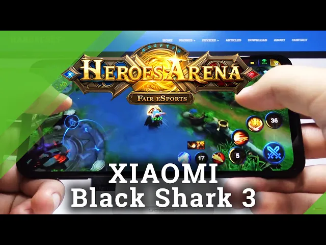 Video thumbnail for Heroes Arena on XIAOMI Black Shark 3 - Gameplay