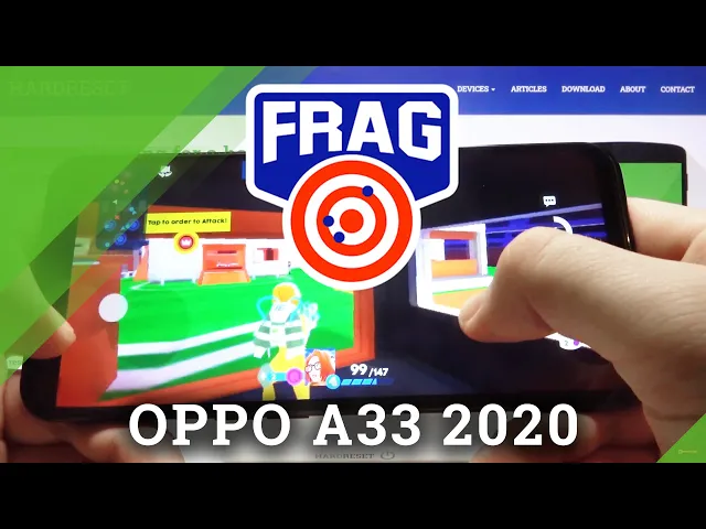 Video thumbnail for Oppo A33 2020 - FRAG Pro Shooter Game Test