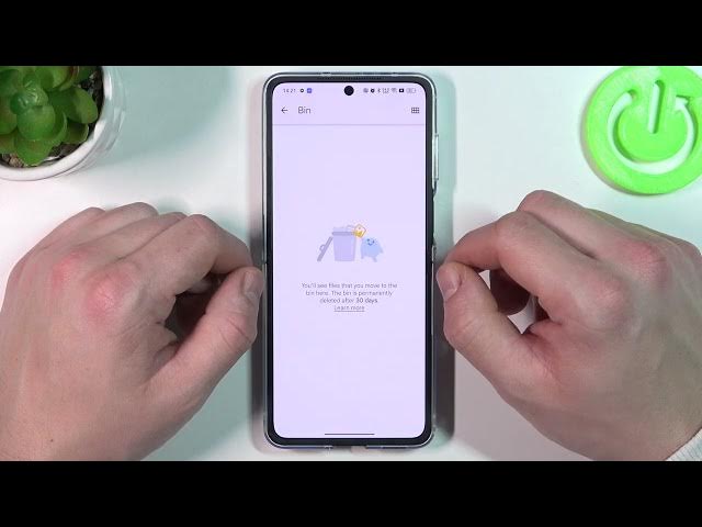 Video thumbnail for How to Locate Recently Deleted Files in Oppo Find N2 Flip - Enter Recycle Bin
