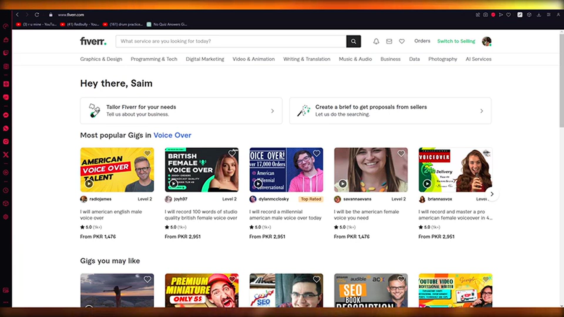 Video thumbnail for How to Create a Fiverr Seller Account (2024) Fiverr Tutorial