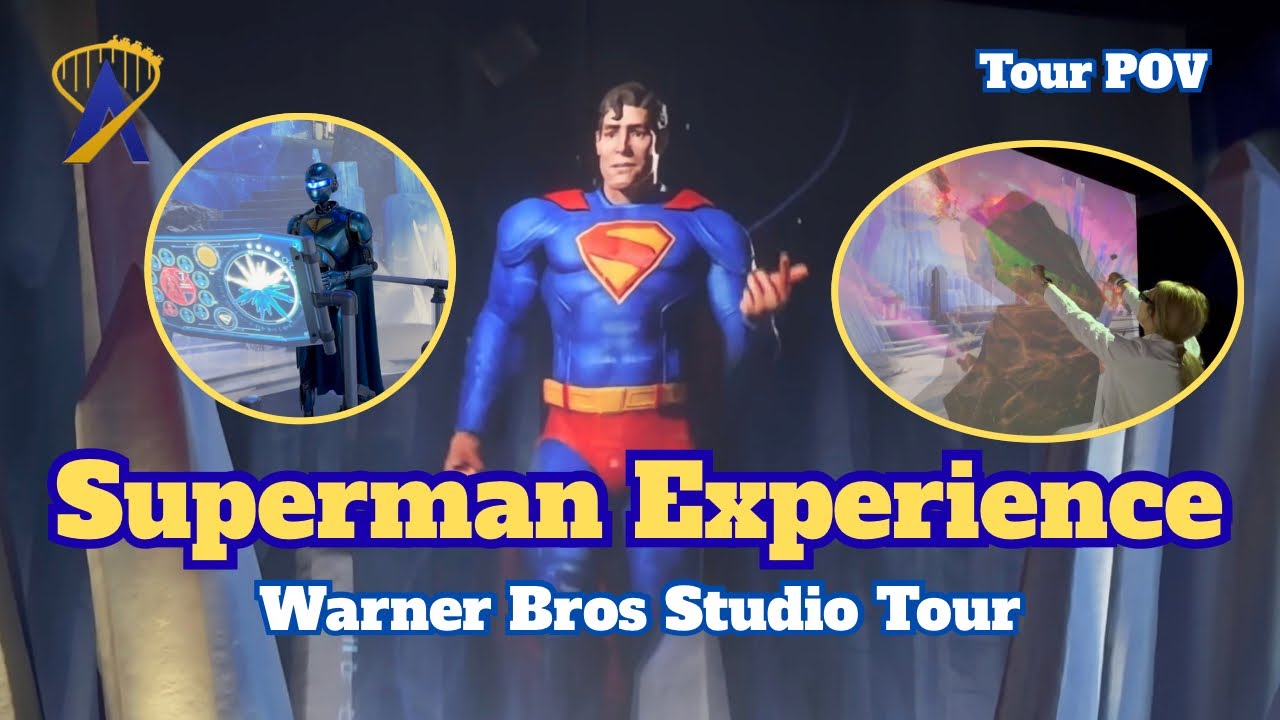Video thumbnail for Superman Experience: Defenders Unite POV | Warner Bros Studio Tour