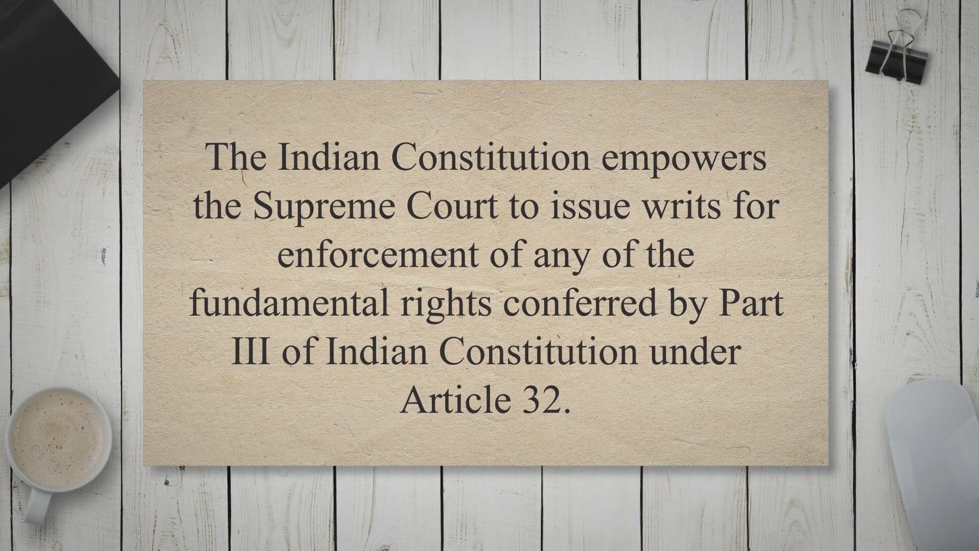 Video thumbnail for Types of Writs in India