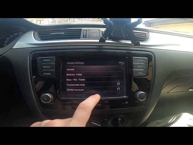 Video thumbnail for How to Enable or Disable Screen Touch Sound in Skoda Rapid II ( 2012 – 2019 )