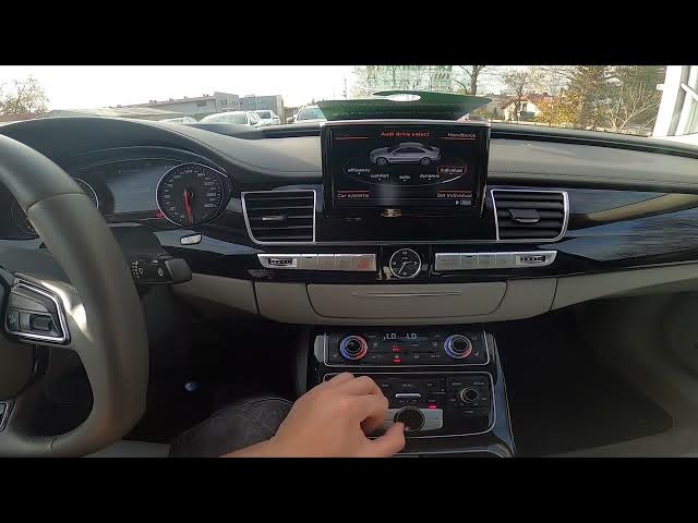 Video thumbnail for How to Enable or Disable Air Suspension Wheel Change Function in Audi A8 D4 ( 2010 - 2017 )