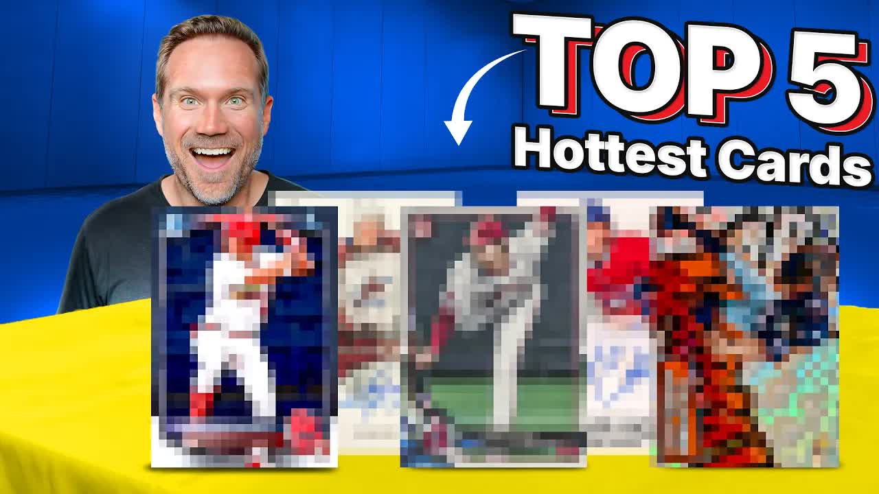 Video thumbnail for Sports Card Investor: top 5 hottest sports cards this week!