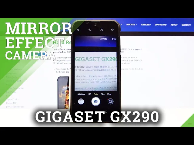 Video thumbnail for How to Disable Camera Mirror Effect in Gigaset GX290 – Switch On/Off Mirror Effect