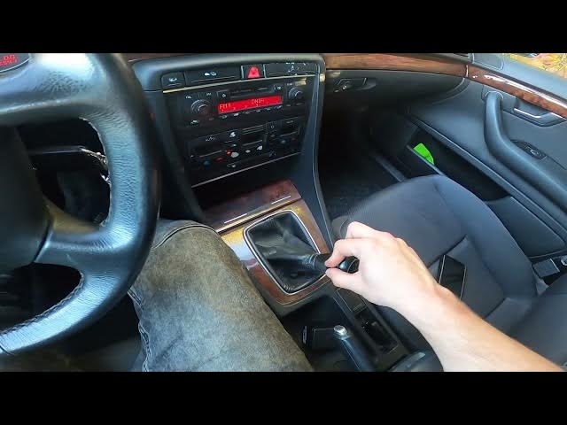 Video thumbnail for How to Enter Reverse Gear in Audi A4 B6 ( 2000 – 2006 ) | Put On Reverse Gear
