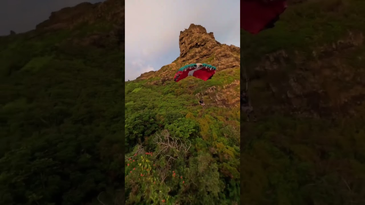 Video thumbnail for Base Jumping in Hawaii