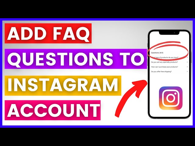 Video thumbnail for How To Add Frequently Asked Questions To Instagram Account? [in 2025]