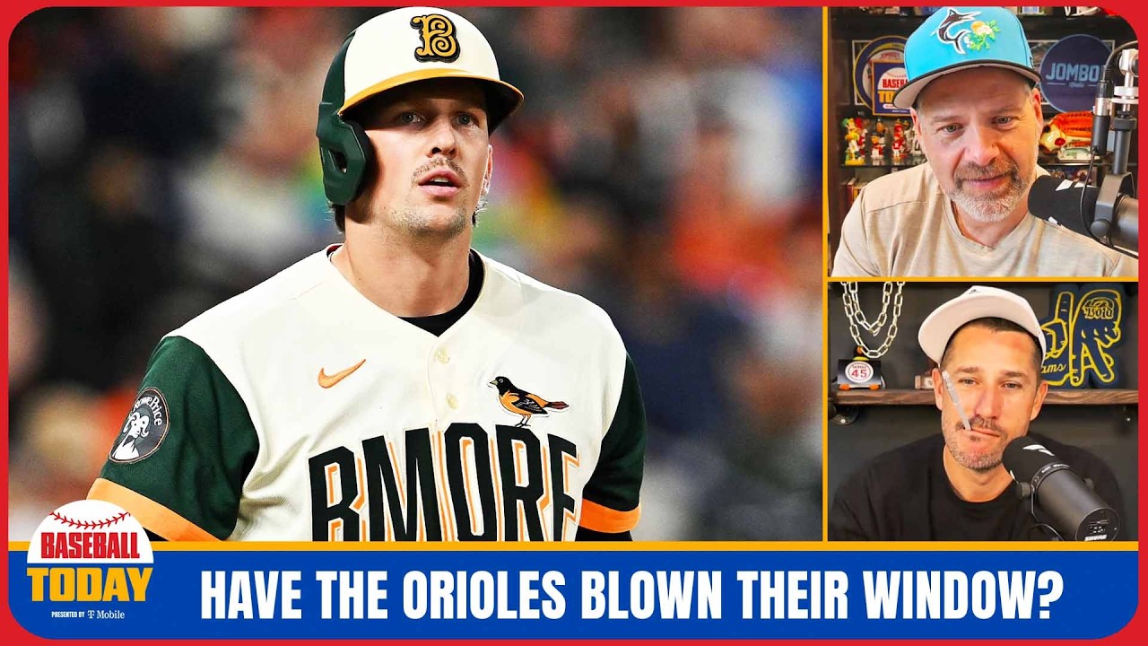 Video thumbnail for Orioles might have missed their window with this core? | Baseball Today
