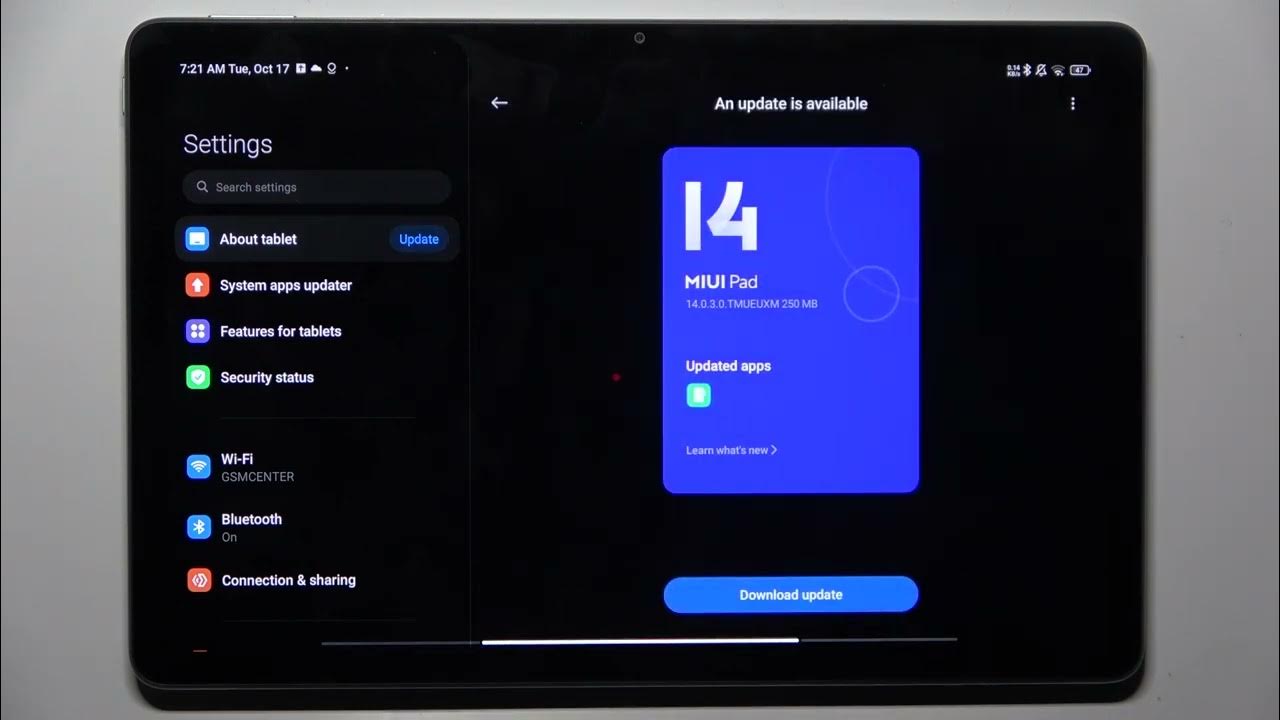 Video thumbnail for How to Check for Software Updates on REDMI Pad SE?