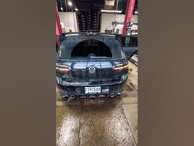 Video thumbnail for 2019 Golf R Gets Sequential Amber Lights @Deutscheautoparts #cartok #fyp #shorts #automobile #viral
