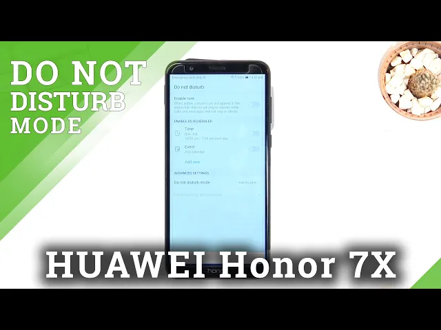 Video thumbnail for How to Enable Do not Disturb in Honor 7X - Set Up DND