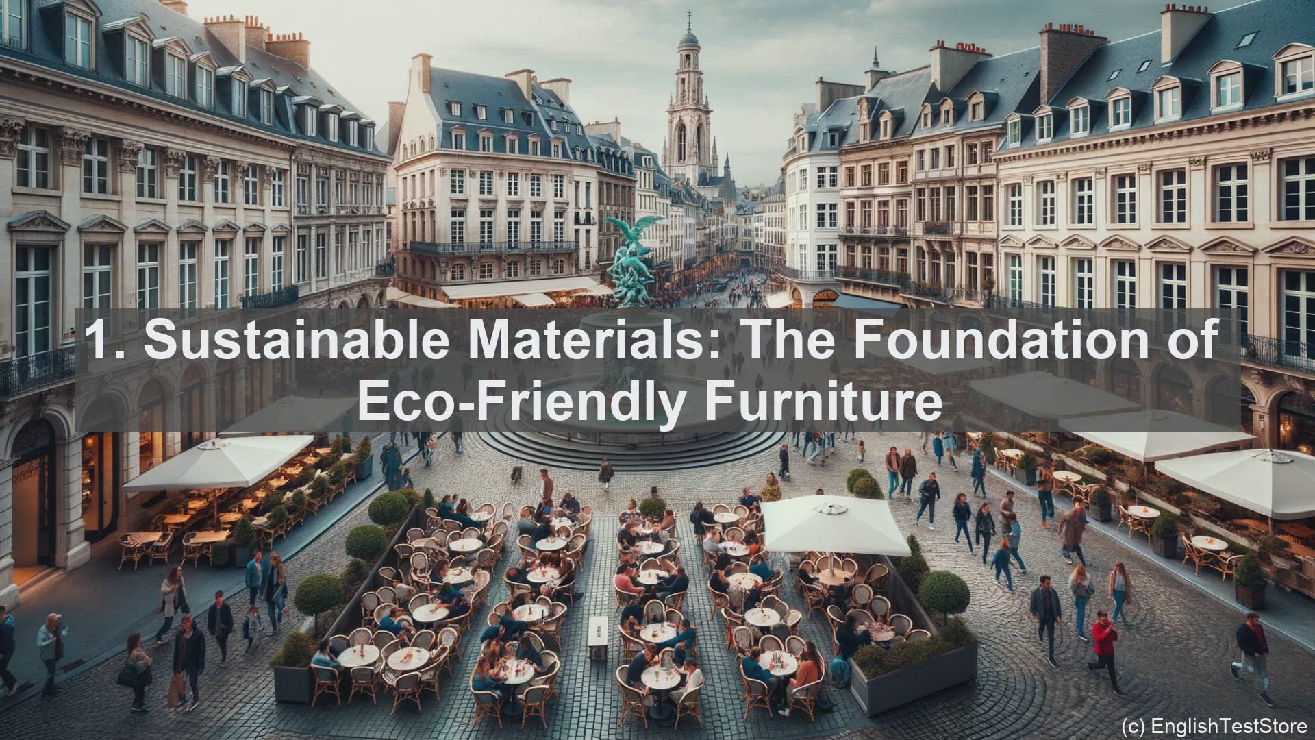 'Video thumbnail for Top 10 Phrases for Talking about EcoFriendly Urban Furniture'