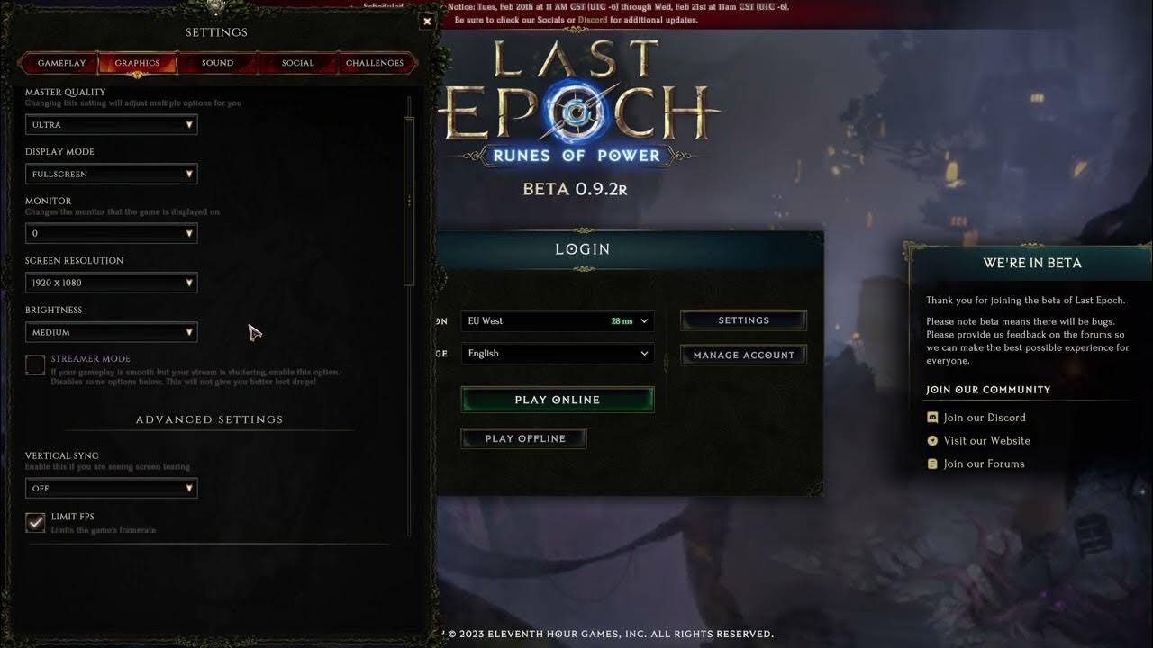 Video thumbnail for How To Change Default Display Monitor In Last Epoch