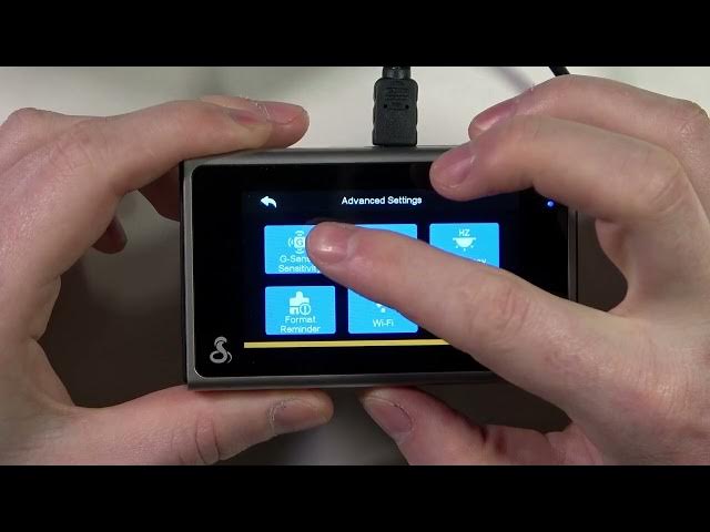 Video thumbnail for How To Change G-Sensor Sensitivity on COBRA SC400 Smart Dash Cam