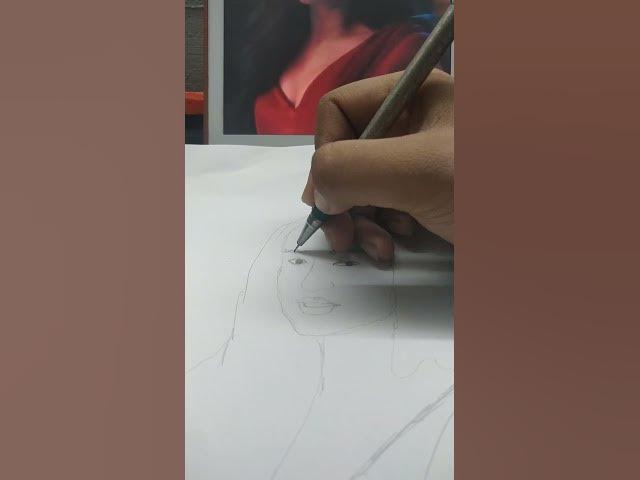 Video thumbnail for Stree sketch by me 🧐