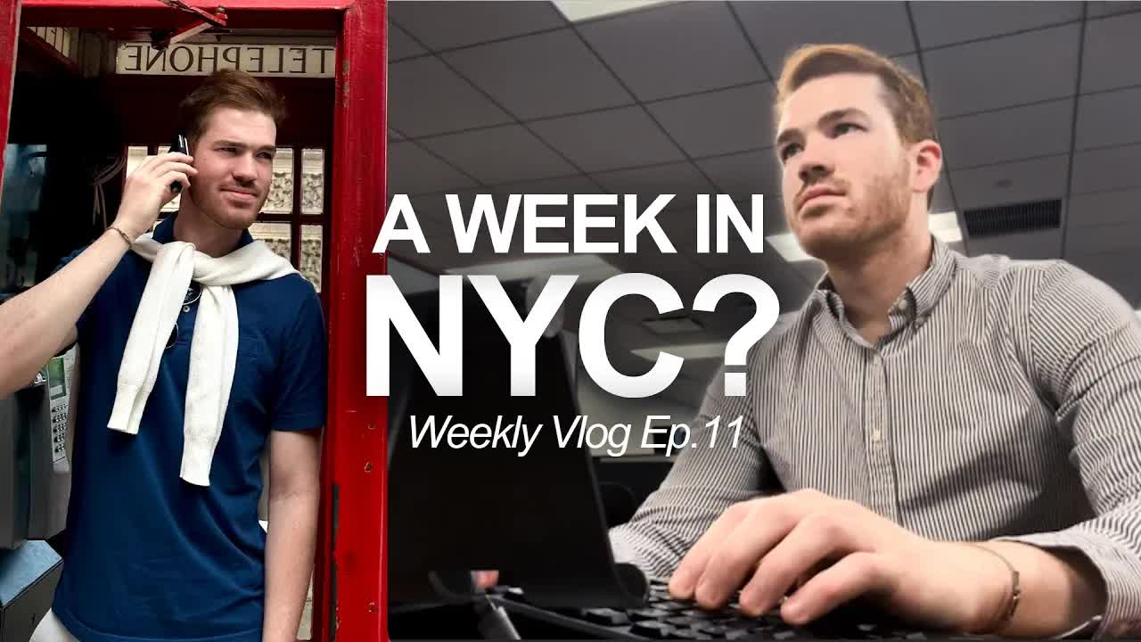 'Video thumbnail for A Busy Work Week & Creator Cruise | NYC Vlog No. 11'