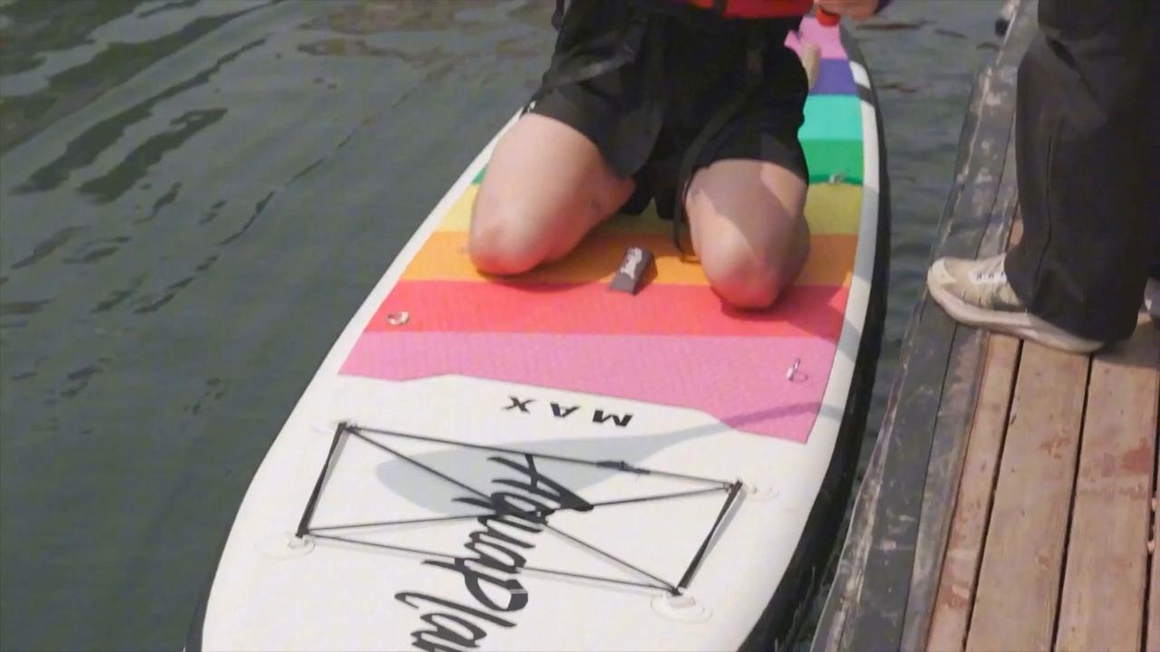 Video thumbnail for China: Beijing's revitalized historic waterway becomes lifestyle destination.
