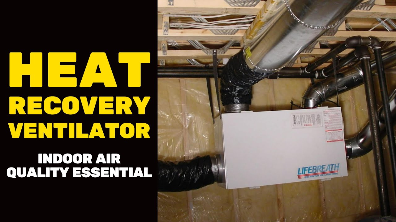 Video thumbnail for BASEMENT FINISHING COURSE VIDEO: HRV - Indoor Air Quality Essential