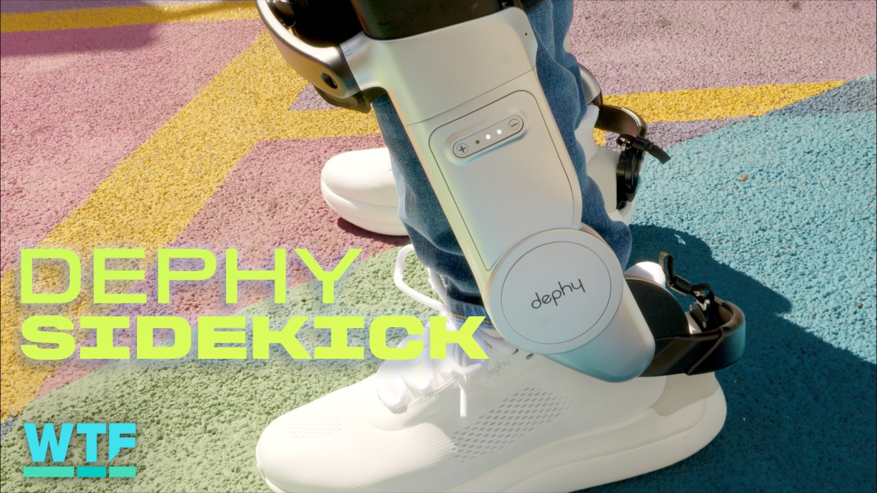 Video thumbnail for This Robotic Exoskeleton Put a Spring in My Step